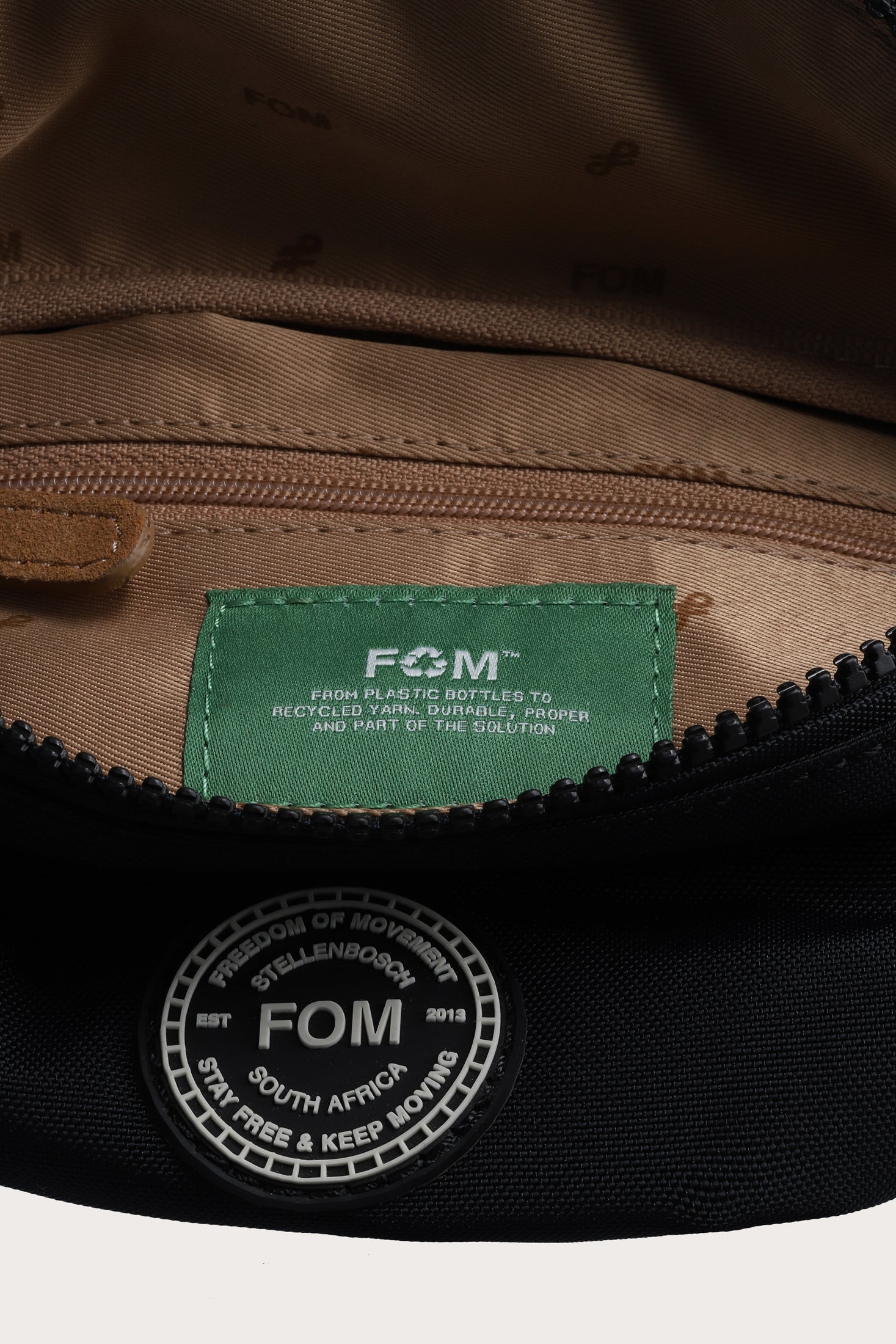 FOM Recycled Moonbag - Black