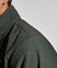 Mens Cotton Blend Anorak - Forest