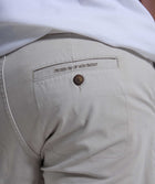 Mens Cotton Twill Chino Shorts - Grey