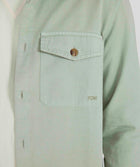Mens Cotton Twill Shirt -  Willow Green