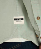 Mens Cotton Twill Shirt -  Willow Green