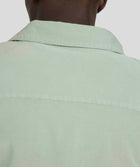 Mens Cotton Twill Shirt -  Willow Green
