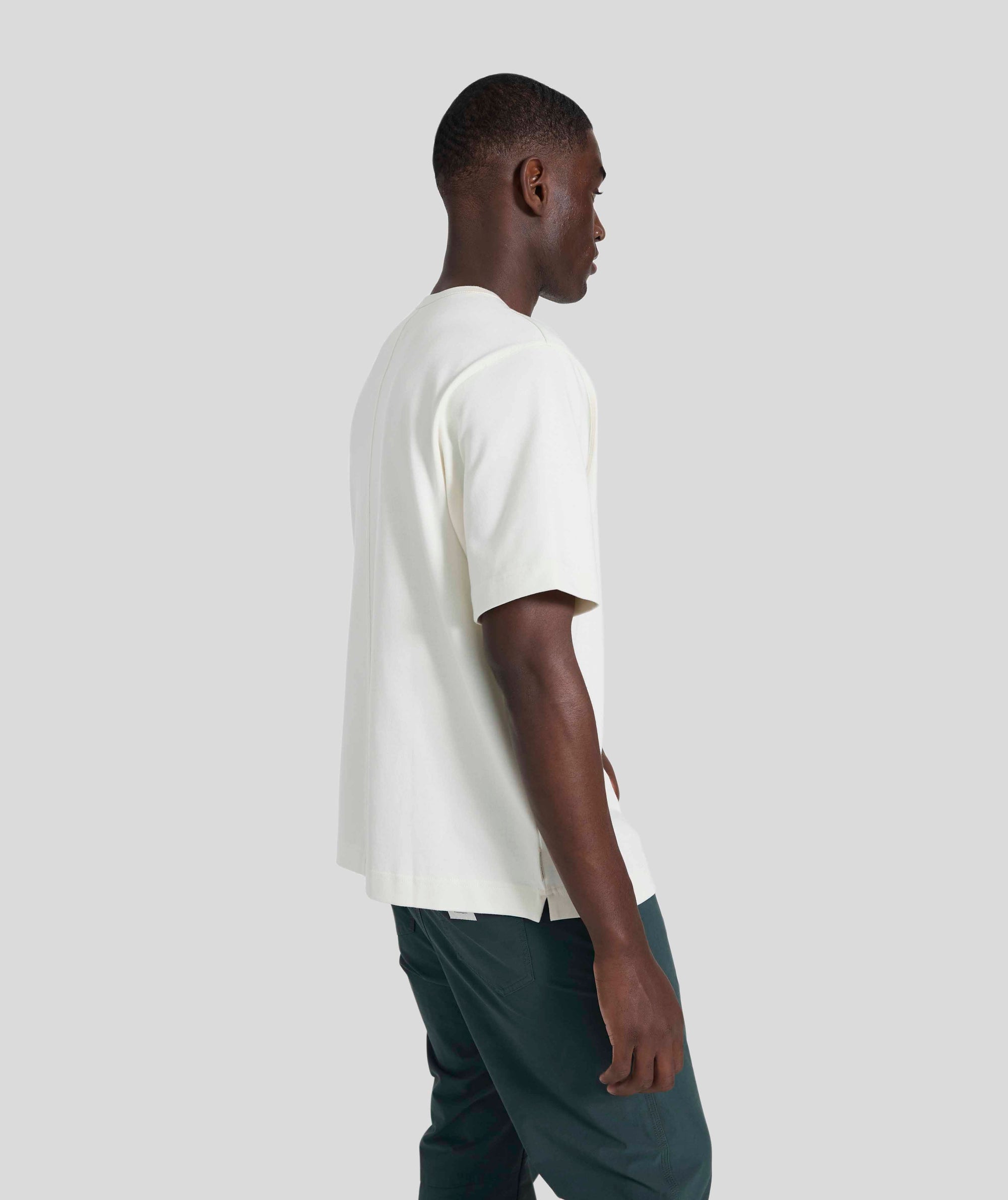 Mens Heavyweight Tee - Ivory