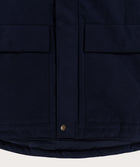 Mens Semi-Quilted Parka Jacket - Deep Ink