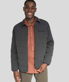 Mens Quilted Jacket - Black