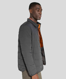 Mens Quilted Jacket - Black