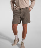 Mens Regular Fit Corduroy Shorts - Sage