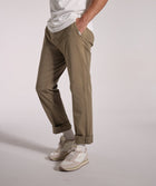 Mens Regular Fit Cotton Twill Chino - Olive