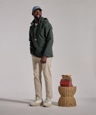 Mens Regular Fit Cotton Twill Chinos - Light Sand