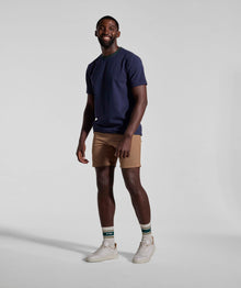 Mens Regular Fit Tee - Navy/ Green