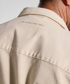 Mens Denim Jacket - Ecru