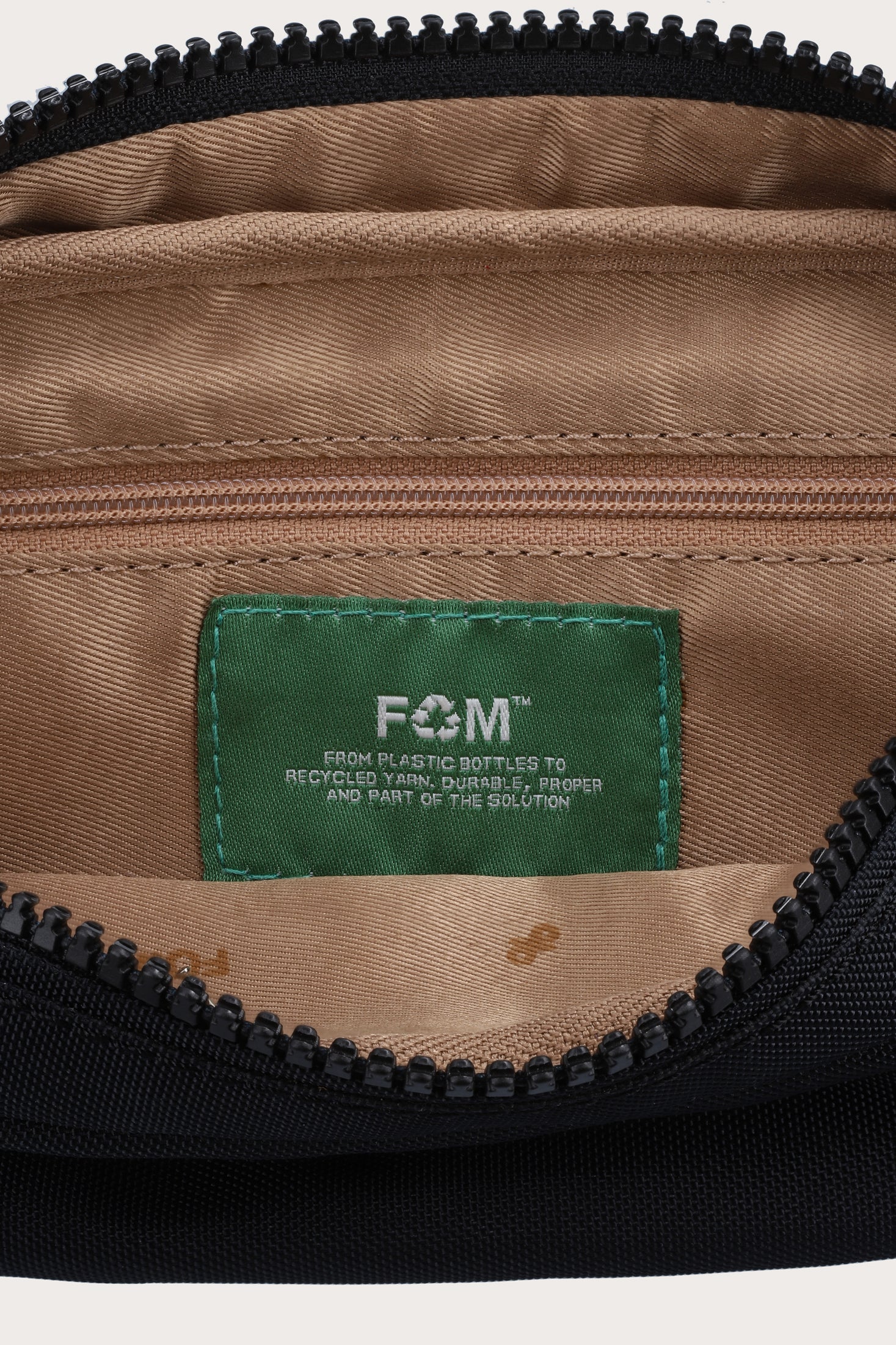 FOM Recycled Rover Crossbody - Black