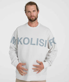 FOM x Kolisi Crew Neck Sweat - Light Grey