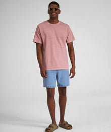 Mens Vintage Washed Tee - Powder Pink
