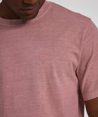 Mens Vintage Washed Tee - Powder Pink