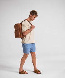 Mens Washed Pocket Tee - Sand