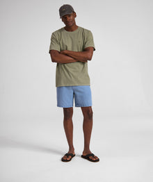 Mens Vintage Washed Tee - Sage