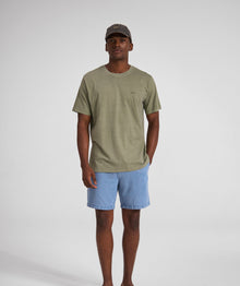 Mens Vintage Washed Tee - Sage