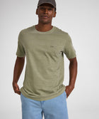Mens Vintage Washed Tee - Sage