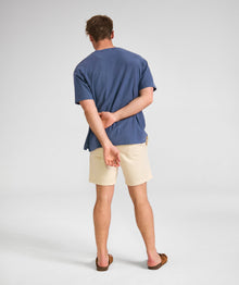 Mens Washed Pocket Tee - Blue