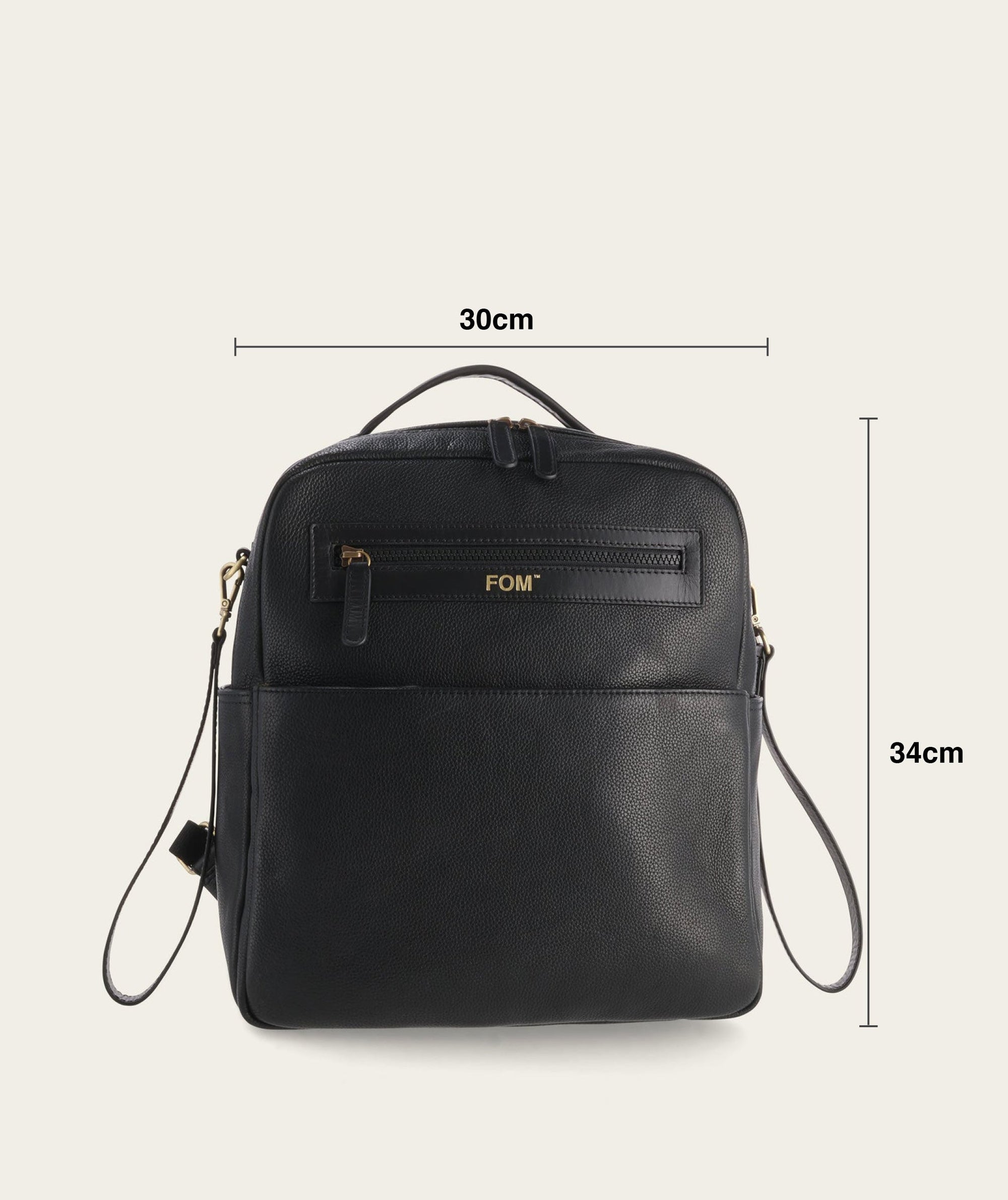 FOM Lenny - Pebble Black