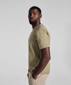 Mens Rainbow Trout Regular Tee - Creek Green
