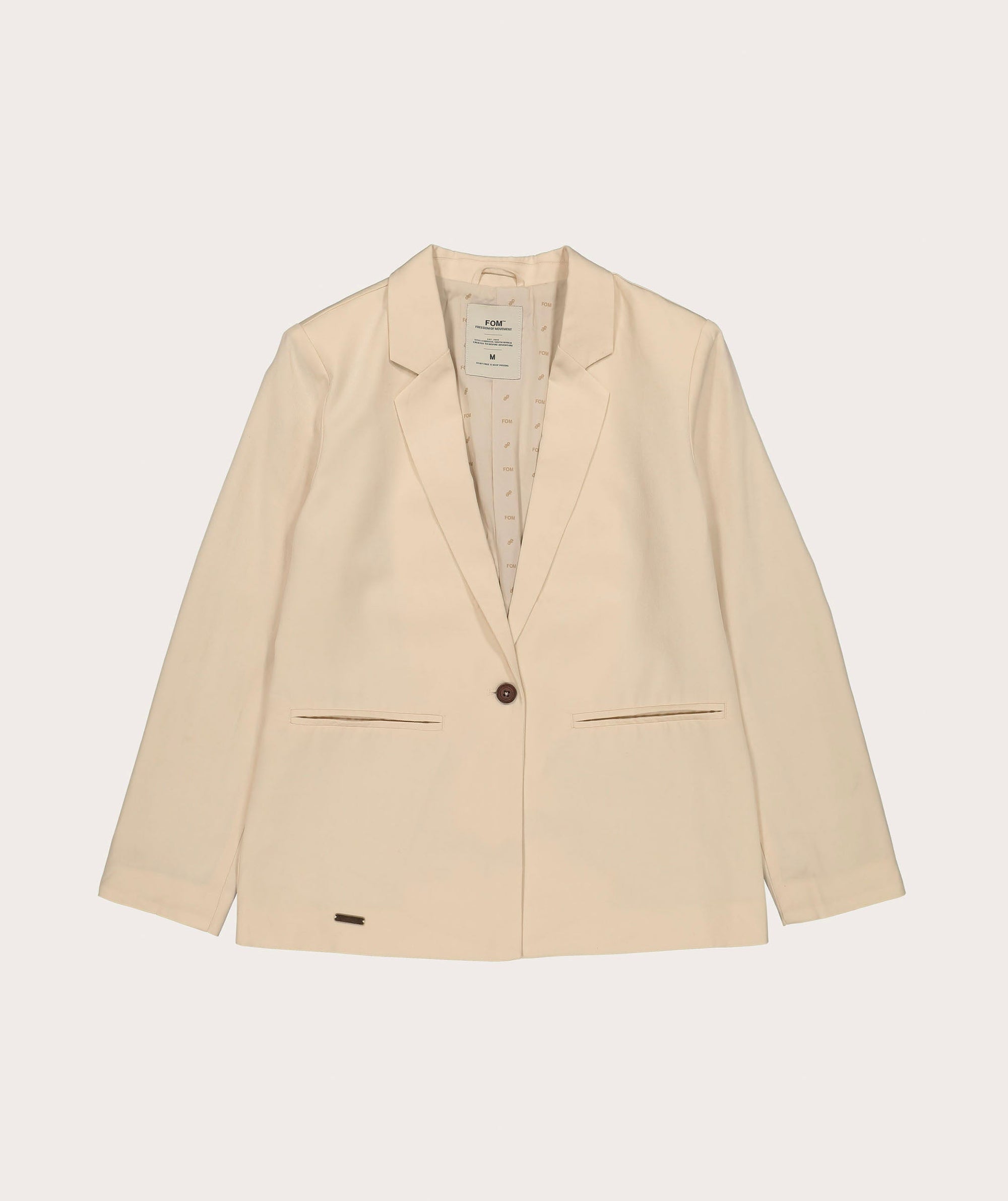 FOM Ladies Summer Blazer Ecru