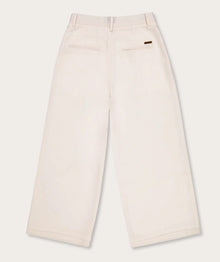 FOM Ladies Cropped Trouser White