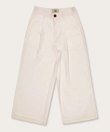 FOM Ladies Cropped Trouser White
