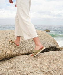 FOM Ladies Cropped Trouser White